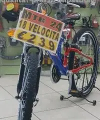 MTB 24 BIAMMORTIZZATA 18 VEL. NUOVA A KM ZERO MTB 24 BIAMMORTIZZATA 18 VEL. NUOVA A KM ZERO