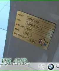 INNOCENTI Lambretta Lambretta 150d d'epoca TARGA ORO !! ISCRITTA FIAM