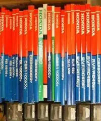 HONDA SH 150 manuali officina Honda