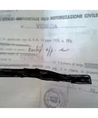 scambio moto cz con targa e libretto radiata funzionante