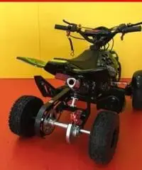 AF MOTOR Miniquad 50cc ruote 4 pollici verde/rosso