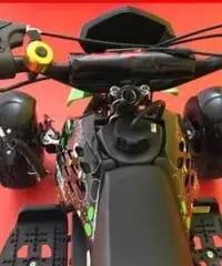 AF MOTOR Miniquad 50cc ruote 4 pollici verde/rosso