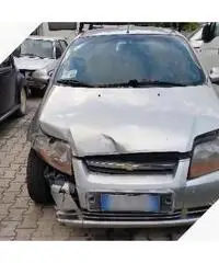 CHEVROLET Kalos INCIDENTATA CHEVROLET Kalos INCIDENTATA