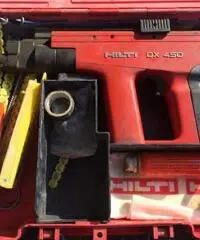 Pistola sparachiodi ( per cemento armato) hilti dx 450 Pistola sparachiodi ( per cemento armato) hilti dx 450