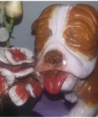 scultura terracotta eseguita interamente a mano -moderna contemparanea