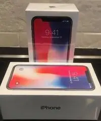 NUOVO Sigillato Apple iPhone X 64GB 256GB Argento & Grigio spazio - 2 anni di garanzia Apple