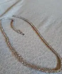 Girocollo in argento e pietre
