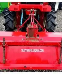 Trattore MITSUBISHI con fresa