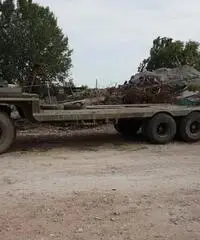 Carrellone rimorchio con portata 130 quintali