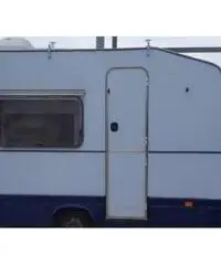 Roulotte 5 posti letto bagno porta bici e veranda