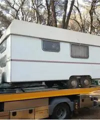 Roulotte rimorchio 7 metri