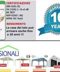 Gazebo 4x4 tendone pensilina hotel pergola tettoia