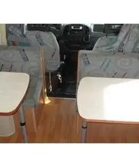 Mansardato blu camp fly 400 7 posti a viaggiare