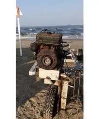 Carrello motorizzato alaggio barca