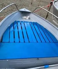 Barca Canadian 372 + evinrude 15 cv