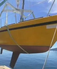 ,Cabinato a vela FURIA progetto Santarelli.mt 7,20