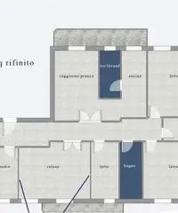 Appartamento ben rifinito 130 mq con garage 30 mq Appartamento ben rifinito 130 mq con garage 30 mq