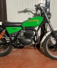 Stock moto da trial epoca