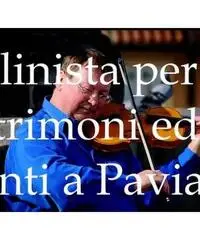 Violinista a Pavia Violinista a Pavia