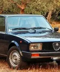 Alfa Romeo Alfetta 2000 . 1981 . Perfetta. ASI