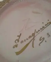 Scatola firmata Zaccagnini - Firenze - Milano