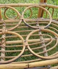 Carrello Portabottiglie in bambù - Vintage - Toscana