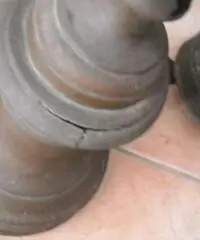 Vecchia coppia candelabri 800 - Verona