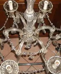 Vecchio lampadario maria teresa 6 luci anni 30-40 - Verona