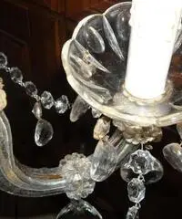 Vecchio lampadario maria teresa 6 luci anni 30-40 - Verona