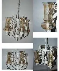 LAMPADARIO SHABBYSCHIC - Lombardia LAMPADARIO SHABBYSCHIC - Lombardia