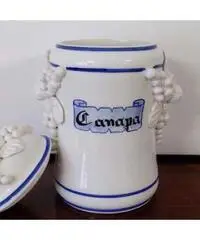 TRE BARATTOLI CONTENITORI IN CERAMICA - Roma