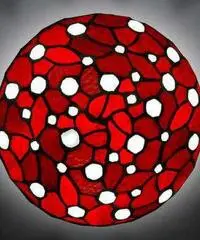 Lampada Fungo stile Tiffany - Brescia