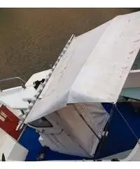 Pilotina Murena + Vetus 20hp all'ormeggio