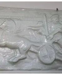 QUADRO IN VETRO " Guerriero Romano in parata&quot - Palermo