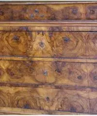 Comò cappuccino con marmo Cassettone cassettiera L. flippo - Viterbo