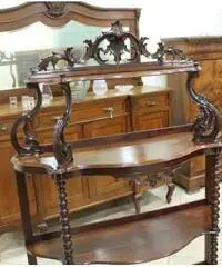 Etagere libreria toscana Luigi Filippo 1850 . Restaurata li - Viterbo