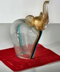 Elefantino in vetro di murano - Agrigento