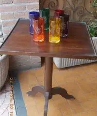 Bicchieri cristallo di Boemia e zuppiera dell'800 - Brescia