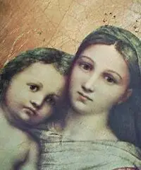 [ ICONA con Madonna e Bambino '900] - Veneto