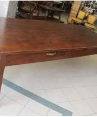 Enorme antico tavolo Piemontese rustico 260 cm 12 persone - Viterbo