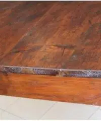 Enorme antico tavolo Piemontese rustico 260 cm 12 persone - Viterbo