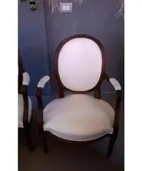 Poltroncine Luigi XVI - Bergamo Poltroncine Luigi XVI - Bergamo