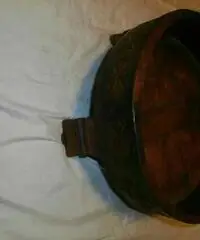 Macina indiana in legno massello intarziato - Milano