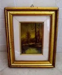 Quadro con paesaggio - Puglia