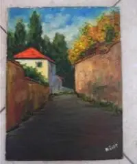 Quadro con paesaggio - Puglia