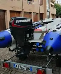 Gommone mt 4,50 con carrello