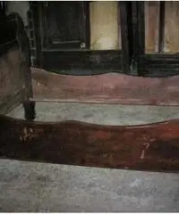 Letto a barca antico '800 - Asti Letto a barca antico '800 - Asti