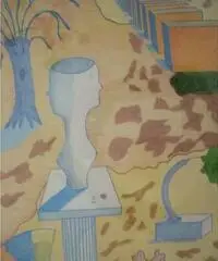 Quadro moderno con cornice_Roma Piramide