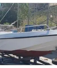 Barca a motore