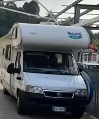 Gazebo copertura per camper 6x8 senza telo